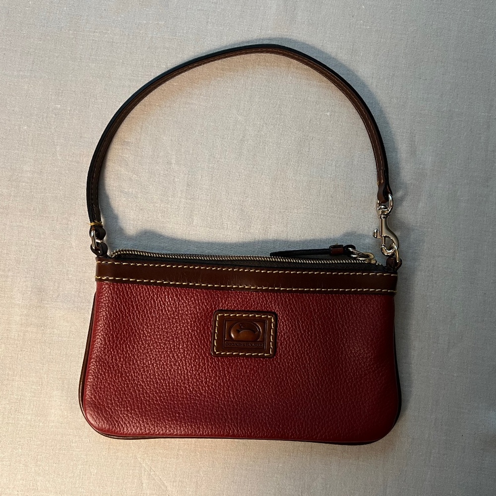 Dooney & Bourke Handbag, Pebble Grain Large Slim Wristlet